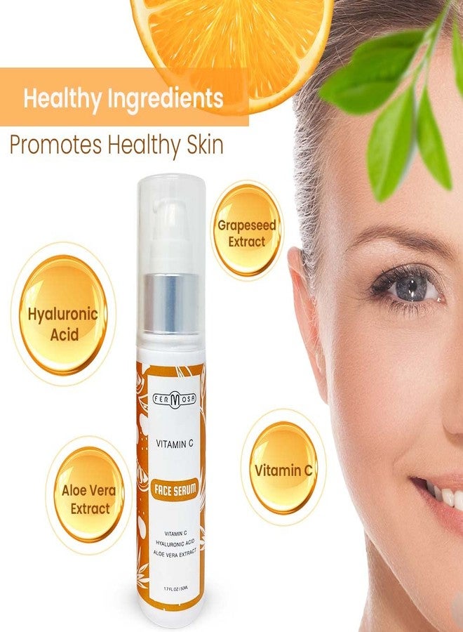 Fermosa Vitamin C Face Serum - Skin Repairing & Anti Aging Serum, Hydrating & Brightening Serum that Reduces Wrinkles, Fine Lines & Dark Spots - Image 5